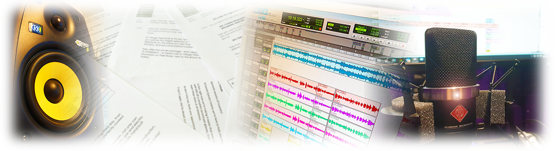 Audio Production - Scriptwriting - Voiceovers